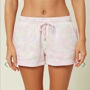 O’Neill Novie Tie Dye 100% Cotton French Terry Shorts